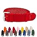 Clockwork Synergy - Perlon Watch Strap Braided Nylon Band (16mm, Red)