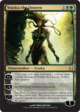 Magic: the Gathering - Vraska the Unseen (208) - Return to Ravnica