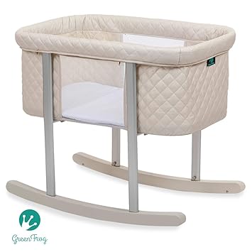 rocking bedside bassinet