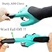 HAODE FASHION 2 Pairs Garden Genie Gloves with Fingertips Claws on Each Hand- for Right Handers & Left Handers- for Digging and Planting- for Rose Pruning- for Women & Men Gloves