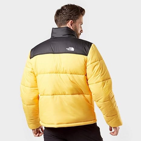 the north face jaune noir
