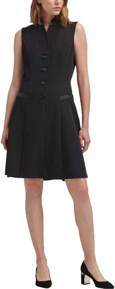 dkny black dress