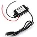 GEREE DC-DC Converter Step Down Module 12V to 5V Micro USB Output Buck Power Adapter