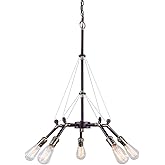 Forte 7063-05-32 Five Light Chandelier, Antique Bronze