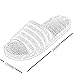 Wodeal Slippers, Women's and Men's Cotton Flax Casual House Slippers Indoor and Outdoor