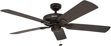 Honeywell Belmar 52 Inch Indoor Outdoor Ceiling Fan Five Damp