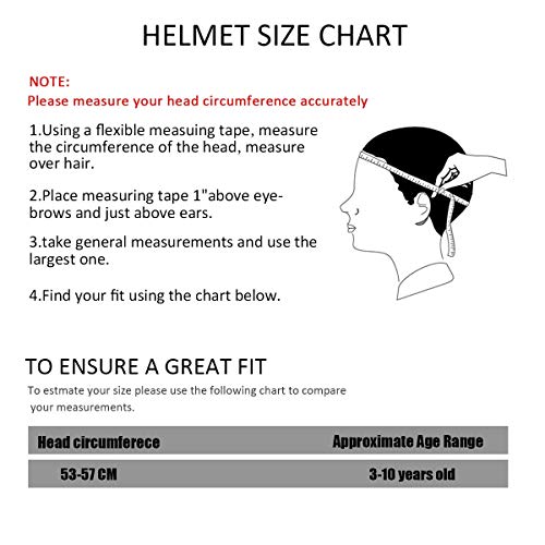image for Bosoner Kids Cycle Bike Helmet, Adjustable for Toddler Multi Sport BMX