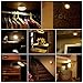SOLLED Wireless LED Puck Lights, Closet Lights with Remote Control, Battery Powered Dimmable Kitchen Under Cabinet Lighting, 4000K Natural Light-3 Pack
