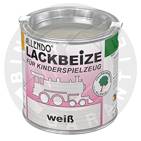 Lackbeize für Spielzeug (375 ml weiss)