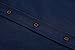 Coofandy Men's Casual Dress Shirt Button Down Shirts,01-dark Blue,X-Large