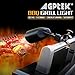 AGPTEK Barbecue Grill Light, Ultra Bright BBQ Light with 10 Super Bright LED Lights Handle Bar Mount BBQ Light for Grilling Fully Adjustable -Easy to Install- Touch Sensitive Switch(New Version)