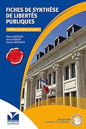 Fiches de synthèse de libertés publiques