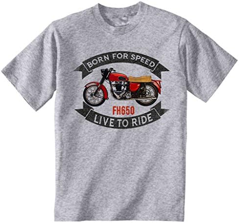 Teesandengines Men's ARIEL FH650 HUNTMASTER Grey T-Shirt