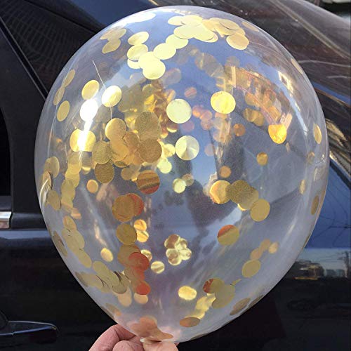 Gold Confetti 10mm Paper Confetti Party or Wedding Decoration Pack of 3000 Pieces