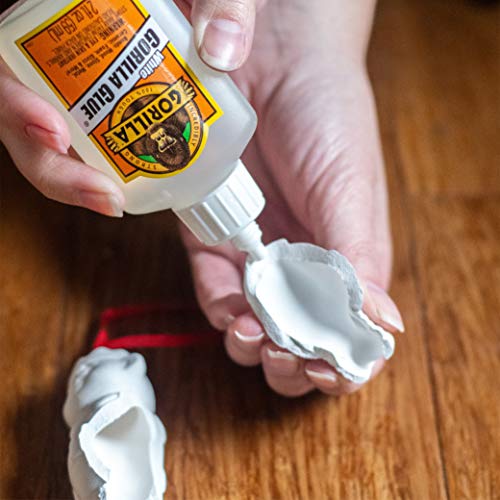 Gorilla White Gorilla Glue, Waterproof Polyurethane Glue, 2 Ounce