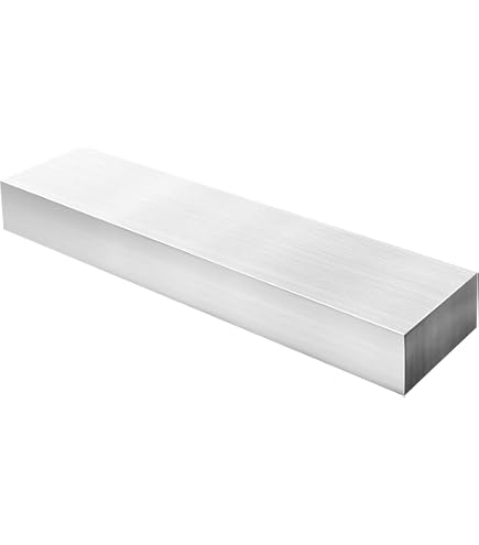 Aluminum 6061 T6511 Solid Square Bar - 2.5" X 2.5" X 8" Long, USA Made Mill Stock