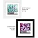 Gallery Solutions 12x12 White Float Frame For Floating Display of 10x10 Image