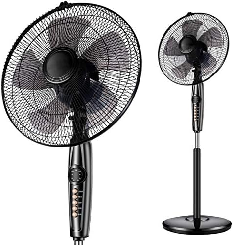 YZJJ Pedestal Fan, Classic Pedestal Stand Fan Black Features Oscillating and Adjustable Height Standing Fans, Cooling Fans
