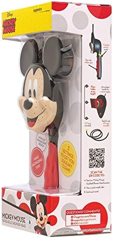 Oxygenics Mickey Mouse Handheld Shower Head Red Black Amazon Co Uk Diy Tools