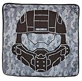 Jay Franco Halo Chief Camo Decorative Pillow Cover - Kids Super Soft 1-Pack Throw Pillow Cover - Measures 15 Inches x 15 Inches