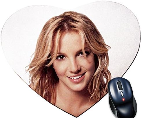 Kdomania Mouse Mat Britney Spaers Heart Design