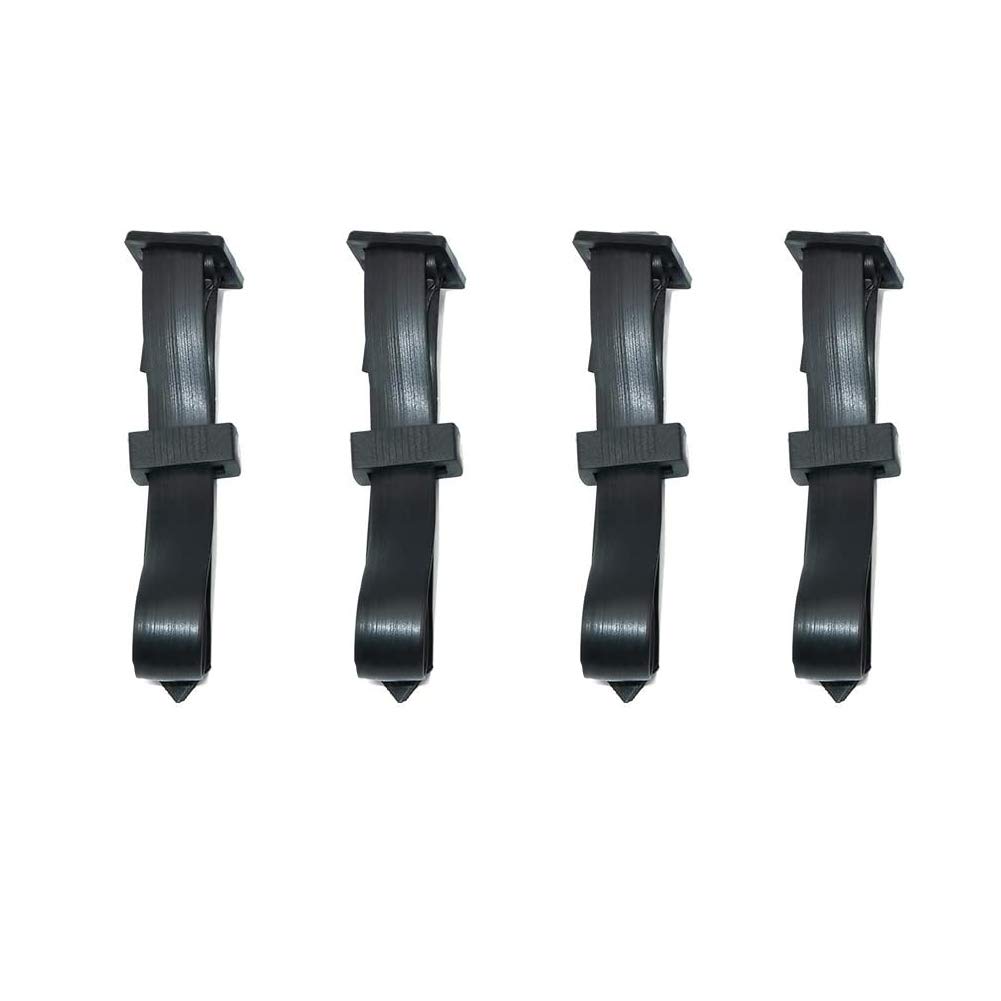 Yundxi Garden Tree Ties straps Tree Buckle Ties Reusable Tree Ties Lock (4pcs 45x2.4cm)