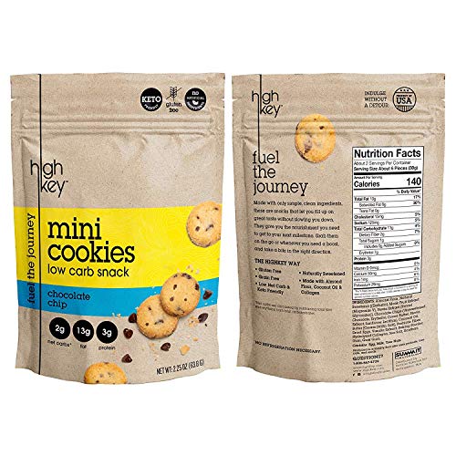 highkey mini cookies ingredients