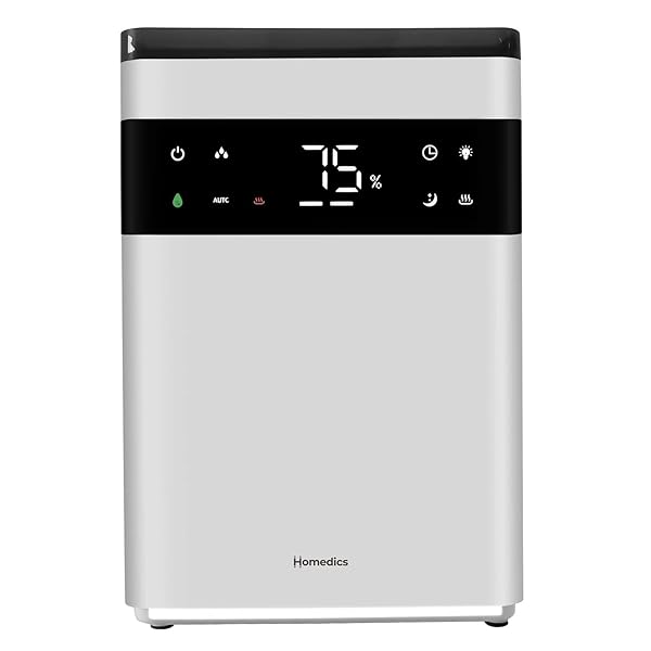 HOMEDICS PREMIUM WARM & COOL MIST ULTRASONIC TOPFILL...