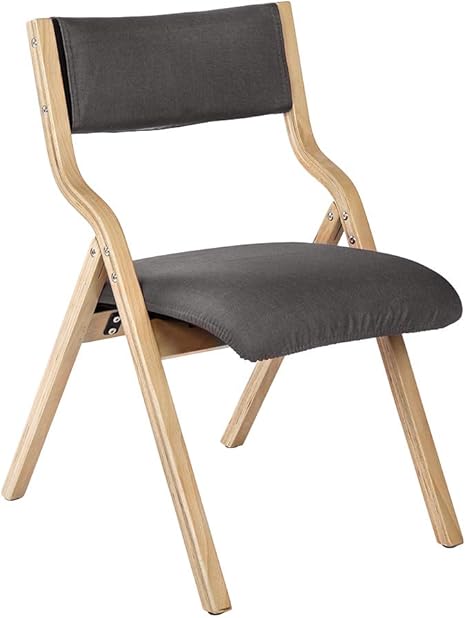 Amazon Meitou ダイニングチェア 木製 椅子 完成品 介護チェア イス 折りたたみチェア 椅子 イス カバー洗える ダイニングチェア 7色選択可能 Gray ダイニングチェア オンライン通販