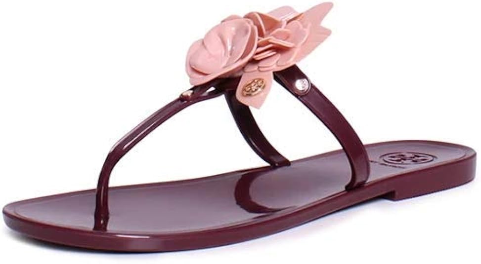 tory burch blossom jelly sandals