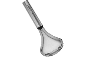 SHINEOFI Stainless Steel Pumpkin Corer Spoon Manual Core Remover Tool for Easy Seed and Pulp Extraction