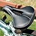 Life’s Best Brand Bike Seat Cushion Bicycle Accessories for Men or Women-Wide Comfortable Foam Saddle. Works for Mountain Ride, Cruiser, Kids, Spin or Exercise Bike. Gives Great Back Supportthumb 3
