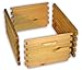 Arboria 8 Frame Deep Hive Box Budget Cedar Wood for Langstroth Beekeeping Made in USA, 14 x 19 x 9 Inches