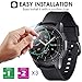 KIMILAR [5+5 Pack] Galaxy Watch 6 40mm Screen Protector Case, Anti-Fog Tempered Glass Protective Film and Hard PC Protective Bumper Compatible with Samsung Galaxy Watch 6 Accessories