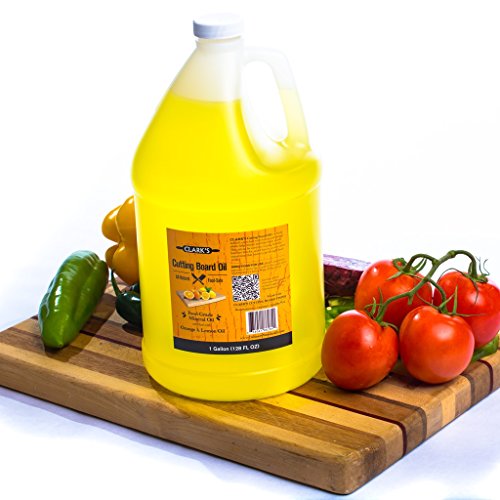 CLARK'S Butcher Block Oil (1 Gallon) | Food-Grade Cutting Board Mineral