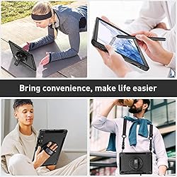 Case for Samsung Galaxy Tab S8 Plus 2022 : 3 Layer