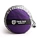 Two Tree Hammock Co. - Our ORIGINAL Two Person, Parachute Nylon Camping Hammock with Upgraded Aluminum WireGate Carabiners - Planting Two Trees with every Hammock Sold! (Purple/Silver)