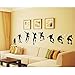 Docooler Skateboard Sports Cool Life Simple Black DIY Wall Stickers Wallpaper Art Decor Mural Room Decal ay9148 (90 60cm)
