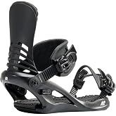 K2 Cassette Men's Snowboard Bindings | Flex 5/10, Nylon Highback, Nylon Baseplate, Beginner/Intermediate
