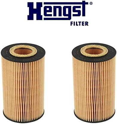 Mercedes C63 CLS63 E63 M63 S63 AMG OIL FILTER KIT Set of 2 OEM HENGST 0001803009