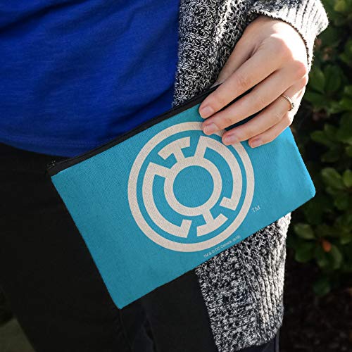 Green-Lantern-Blackest-Night-Blue-Lantern-Logo-Makeup-Cosmetic-Bag-Organizer-Pouch