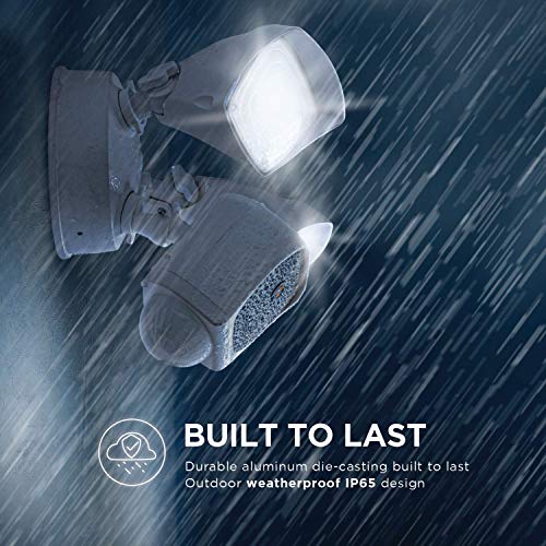 Home Zone Security Floodlight Camera Smart 2.4 GHz Wireless 1080P