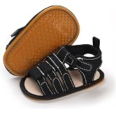 Miamooi Infant Baby Boys Girls Summer Beach Sandals Non Slip Soft Rubber Sole Toddler Outdoor Closed-Toe First Walker Shoes