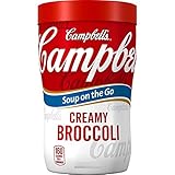 Campbell's Soup on the Go, Creamy Broccoli, 10.75 Ounce (Pack of 8)