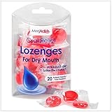 MedActive Oral Relief Lozenges - Ruby Raspberry - 20 Count Pack of 4