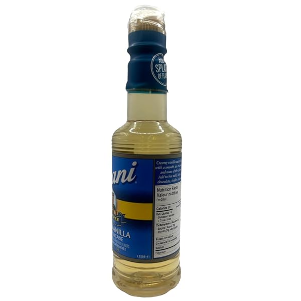 TORANI SUGAR FREE FRENCH VANILLA SYRUP, 12.7 OUNCES