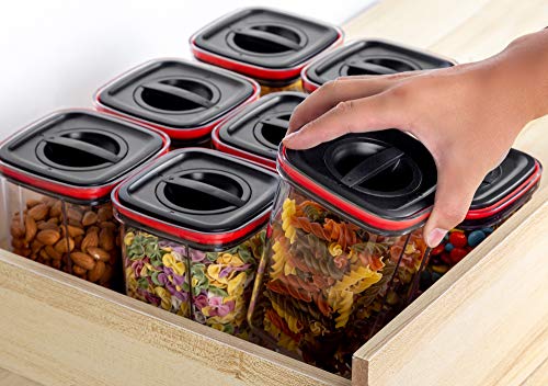 Food Storage Containers, Airtight Storage Containers with Lids, Kitchen Organization and Storage Set,Kitchen Pantry Organization Containers, 4 Pieces