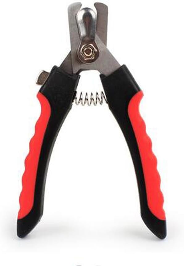 Amazon.com: Red Big Size Dog Nail Clippers With Safety ...