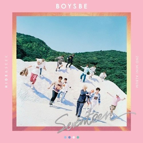 SEVENTEEN - [ BOYS BE ] 2nd Mini Album HIDE Ver. CD + Photobook + Photocard + Postcard + Map + Sticker Sealed