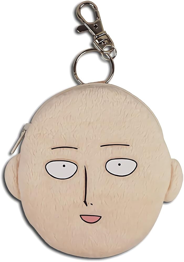 man face coin purse